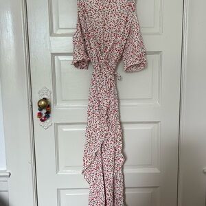 Flynn Skye Cherry Wrap Dress